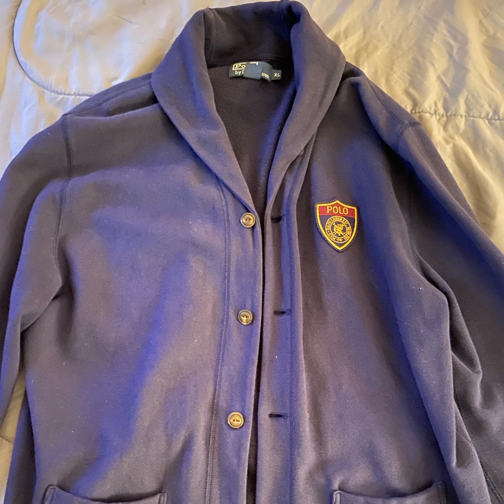 Polo button up cardigan